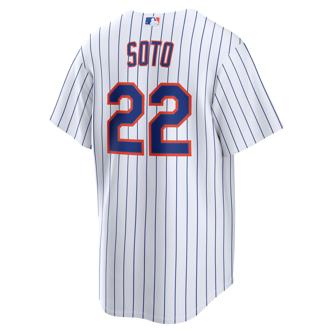 New York Mets Juan Soto Home Replica Jersey | White