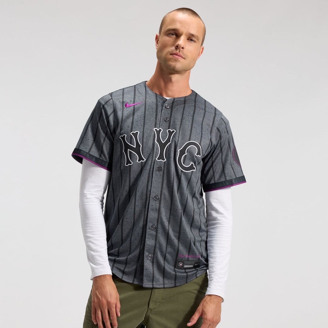 New York Mets City Connect Limited Jersey | Gray