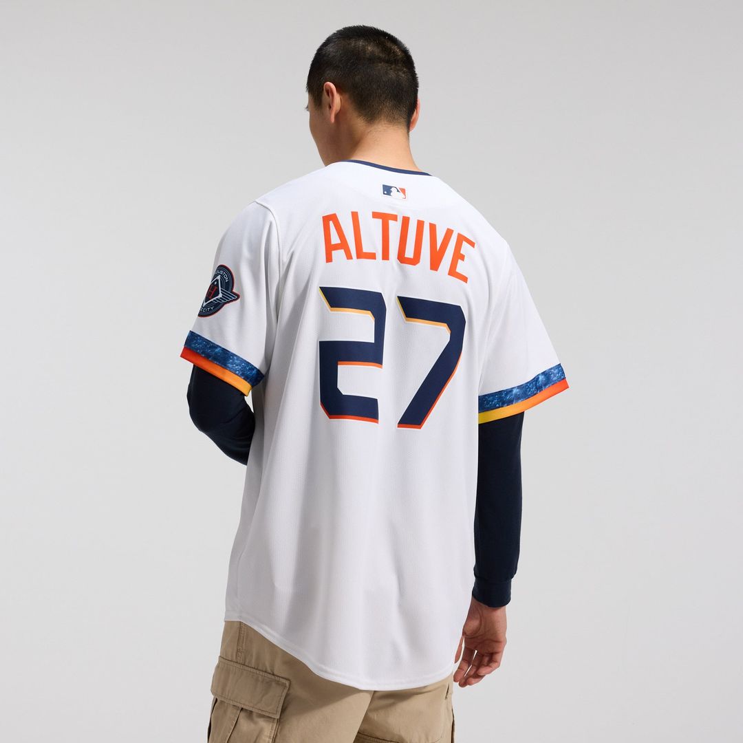 Houston Astros Jose Altuve 2025 City Connect Limited Jersey | White