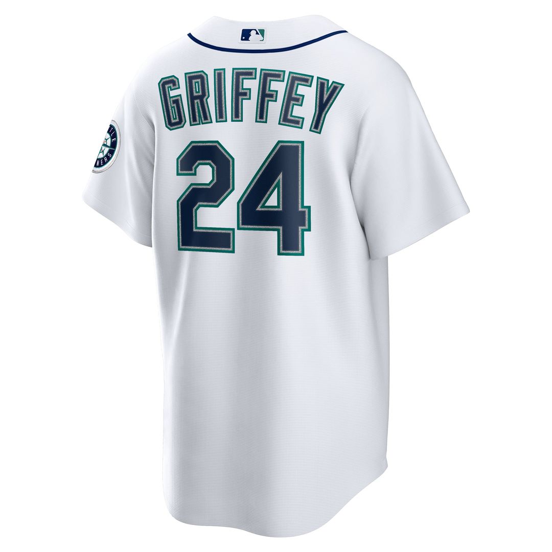 Seattle Mariners Ken Griffey Jr. Home Replica Jersey | White
