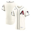 Arizona Diamondbacks Home Sponsor Patch Authentic Jersey | Cream