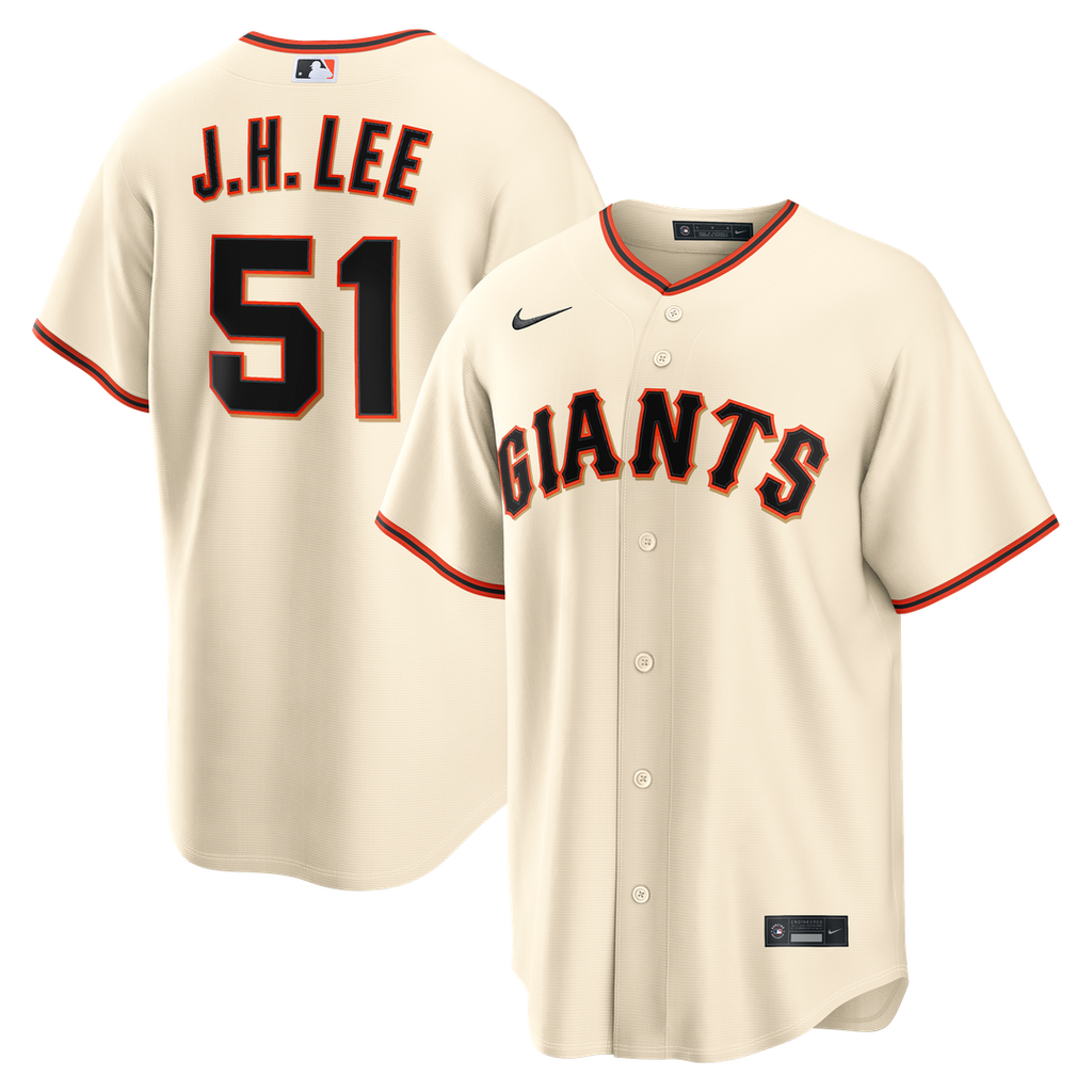San Francisco Giants Jung Hoo Lee Home Replica Jersey | Cream