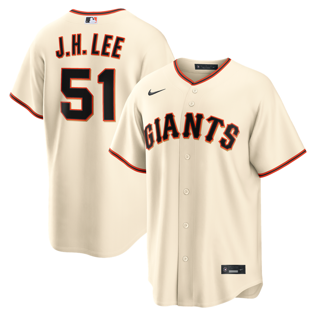 San Francisco Giants Jung Hoo Lee Home Replica Jersey | Cream