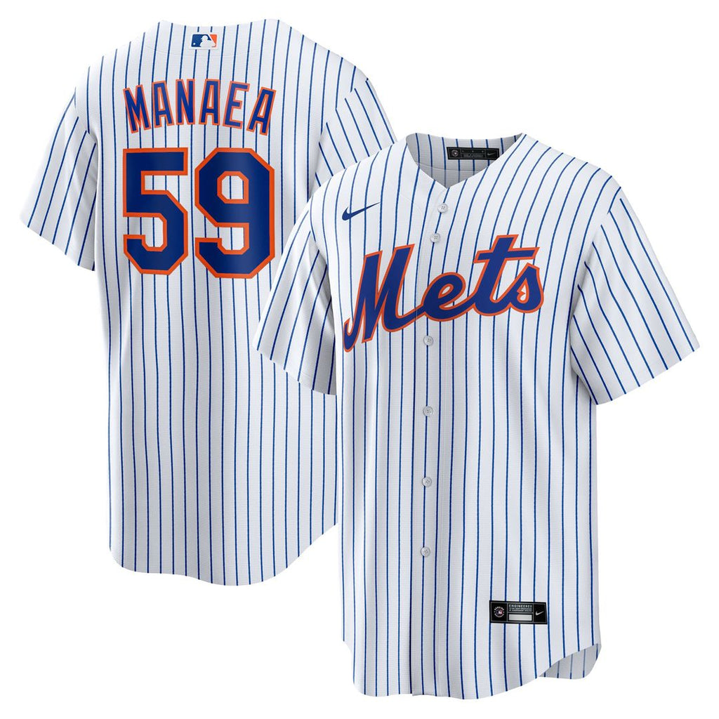 New York Mets Sean Manaea Home Replica Jersey | White