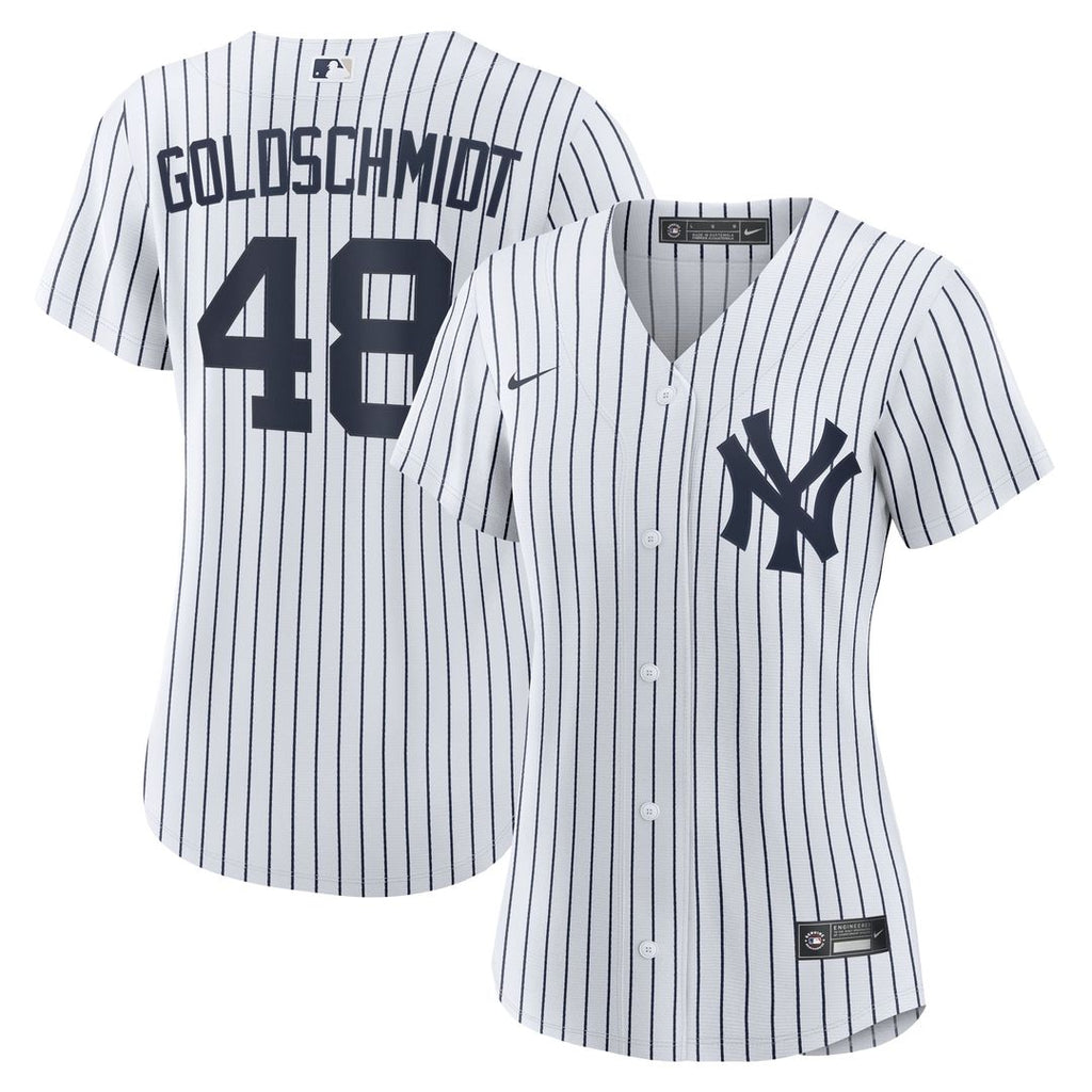 New York Yankees Paul Goldschmidt Women's Home Replica Jersey | White
