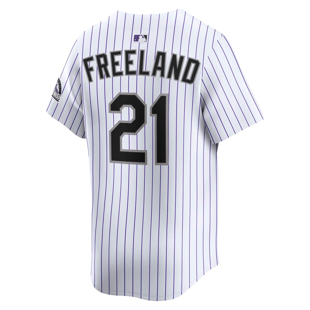 Colorado Rockies Kyle Freeland Home Limited Jersey | White