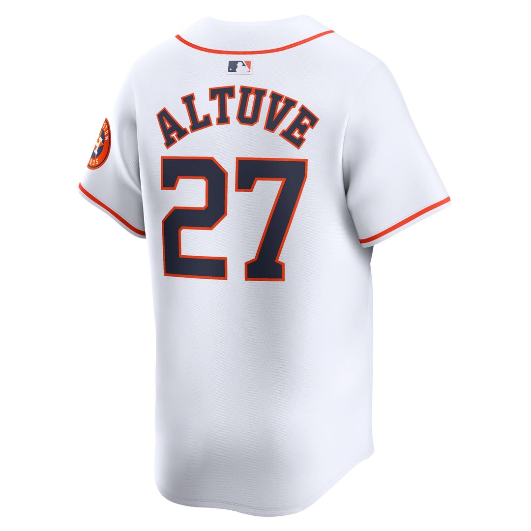 Houston Astros Jose Altuve Home Limited Jersey | White