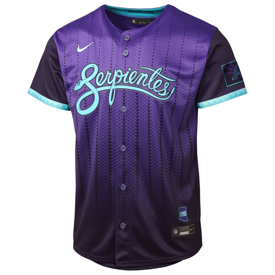 Arizona Diamondbacks Corbin Carroll Youth 2025 City Connect Limited Jersey | Purple