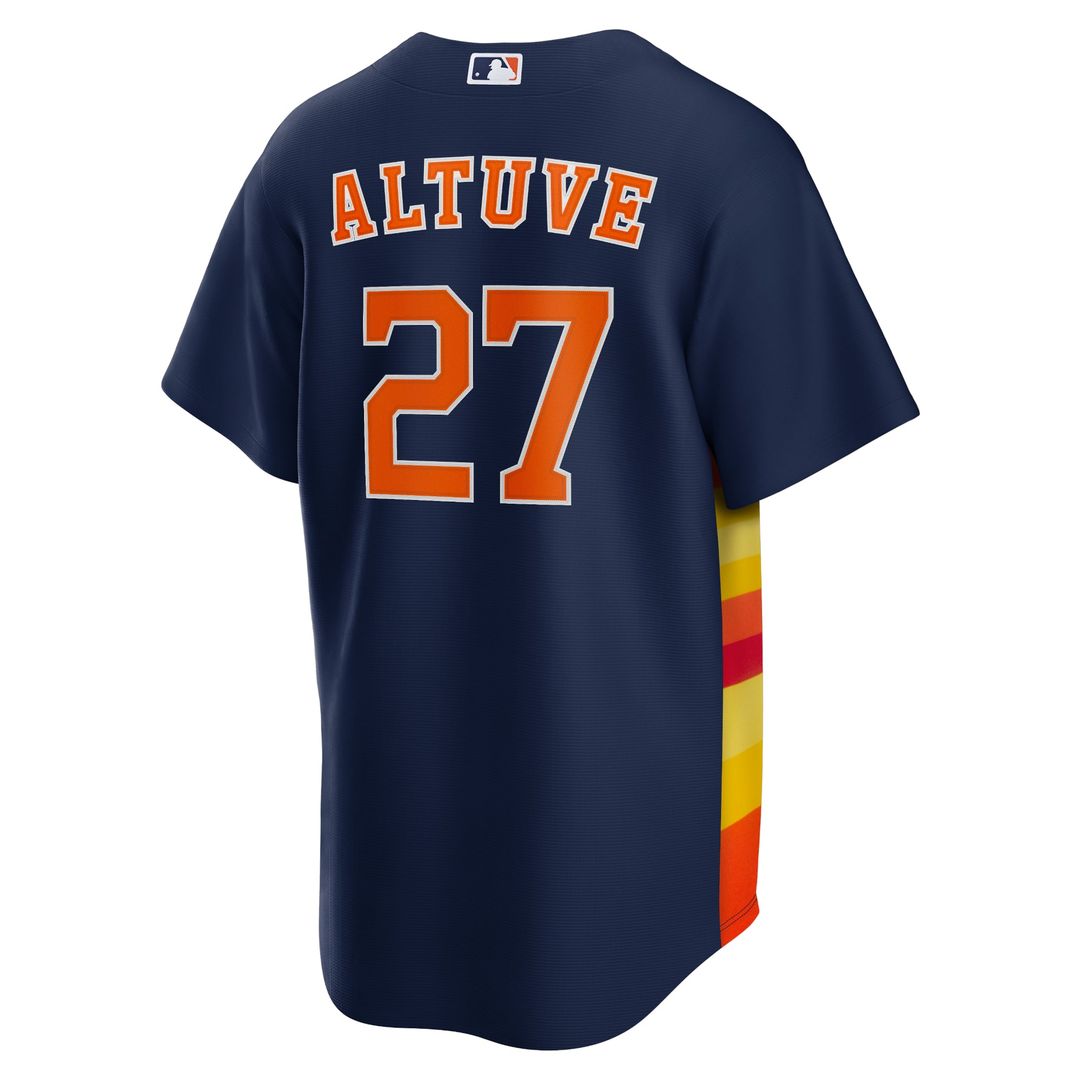Houston Astros Jose Altuve Alternate 2 Replica Jersey | Navy