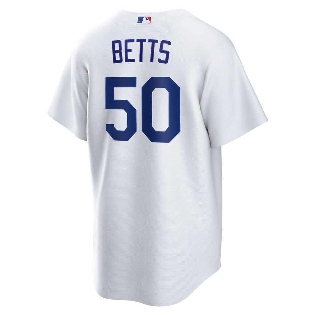 Los Angeles Dodgers Mookie Betts Home Replica Jersey | White