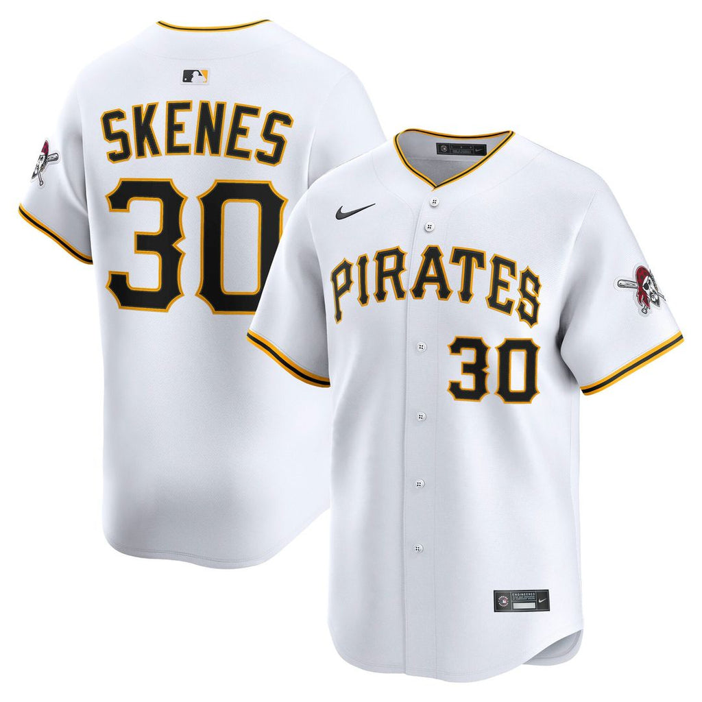 Pittsburgh Pirates Paul Skenes Home Limited Jersey | White