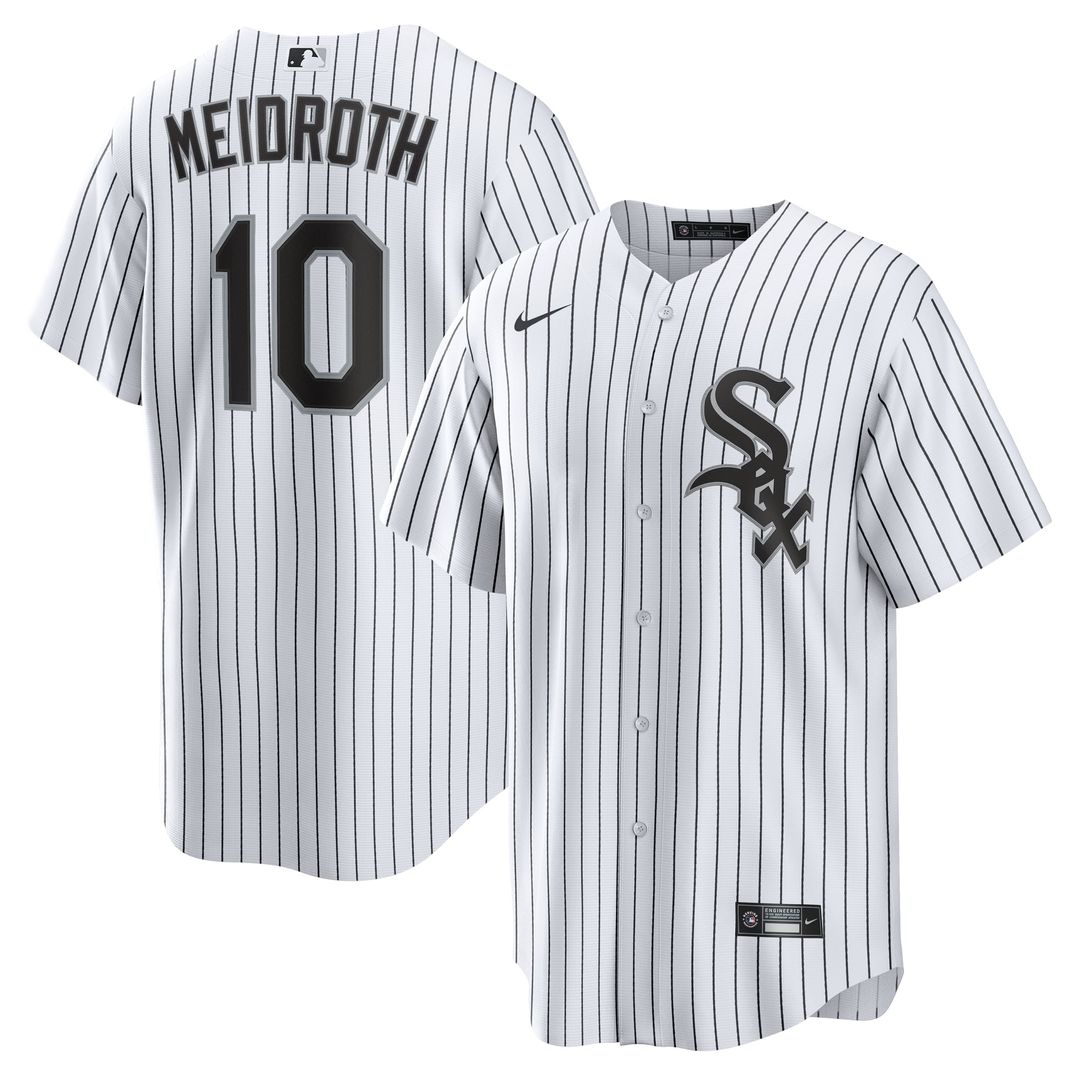 Chicago White Sox Chase Meidroth Home Replica Jersey | White