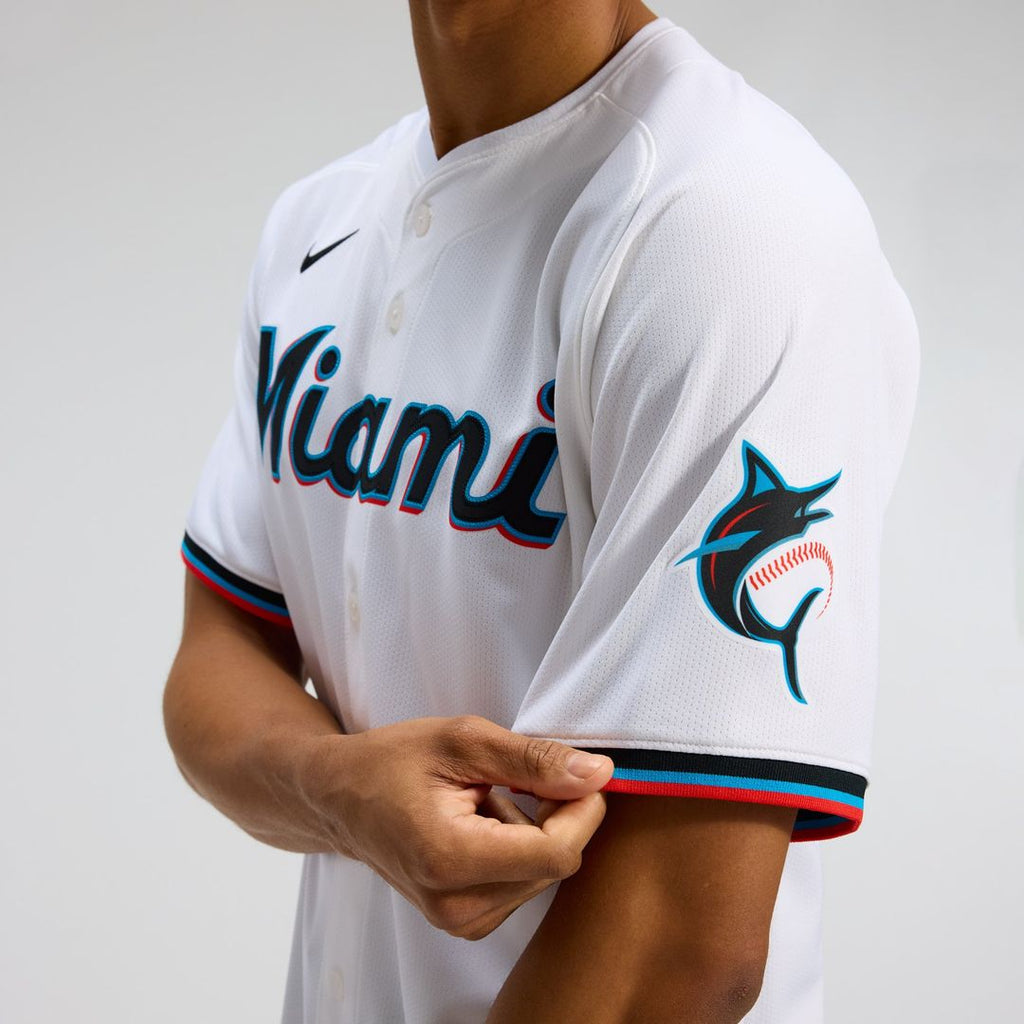 Miami Marlins Home Limited Jersey | White