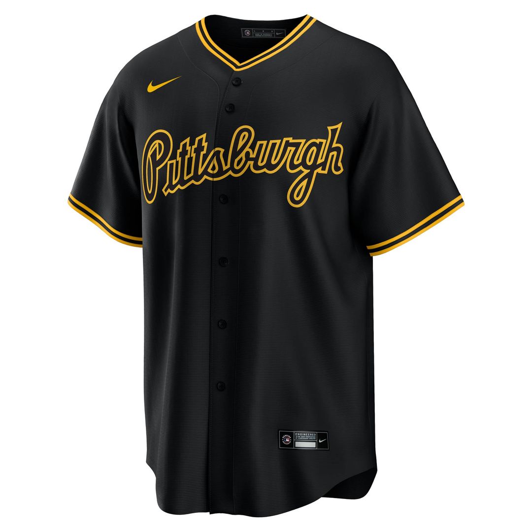Pittsburgh Pirates Konnor Griffin Alternate Replica Jersey | Black