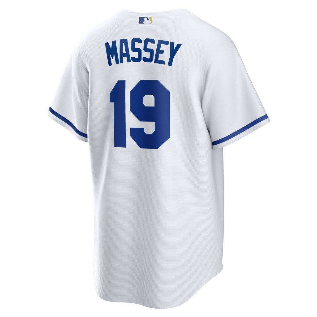 Kansas City Royals Michael Massey Home Replica Jersey | White