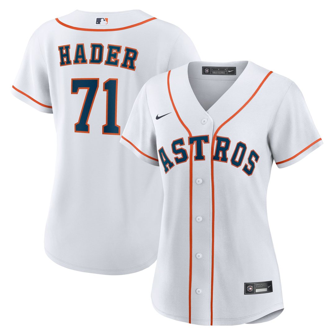 Houston Astros Josh Hader Women's Home Replica Jersey | White