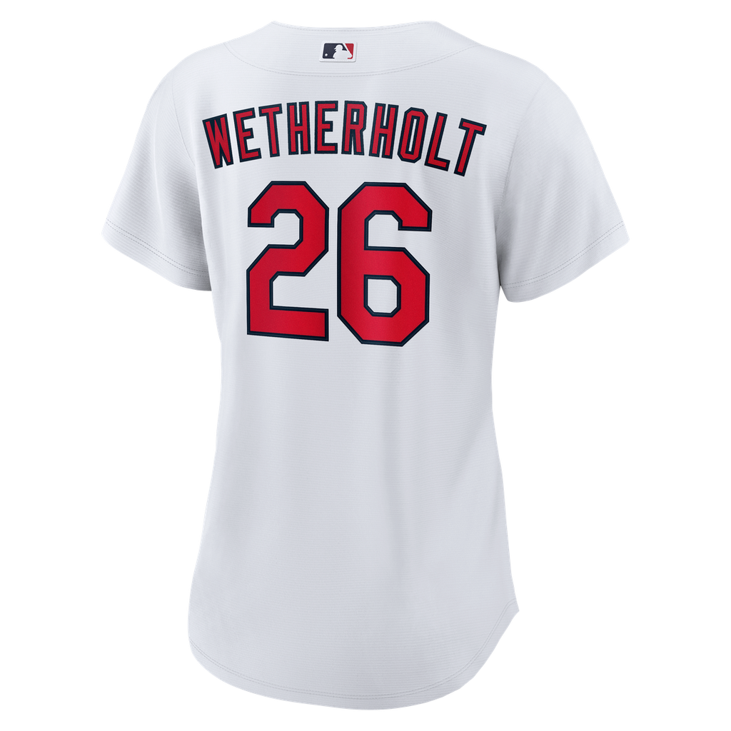 St. Louis Cardinals JJ Wetherholt Women's Home Replica Jersey | White