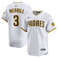 San Diego Padres Jackson Merrill Home Limited Jersey | White