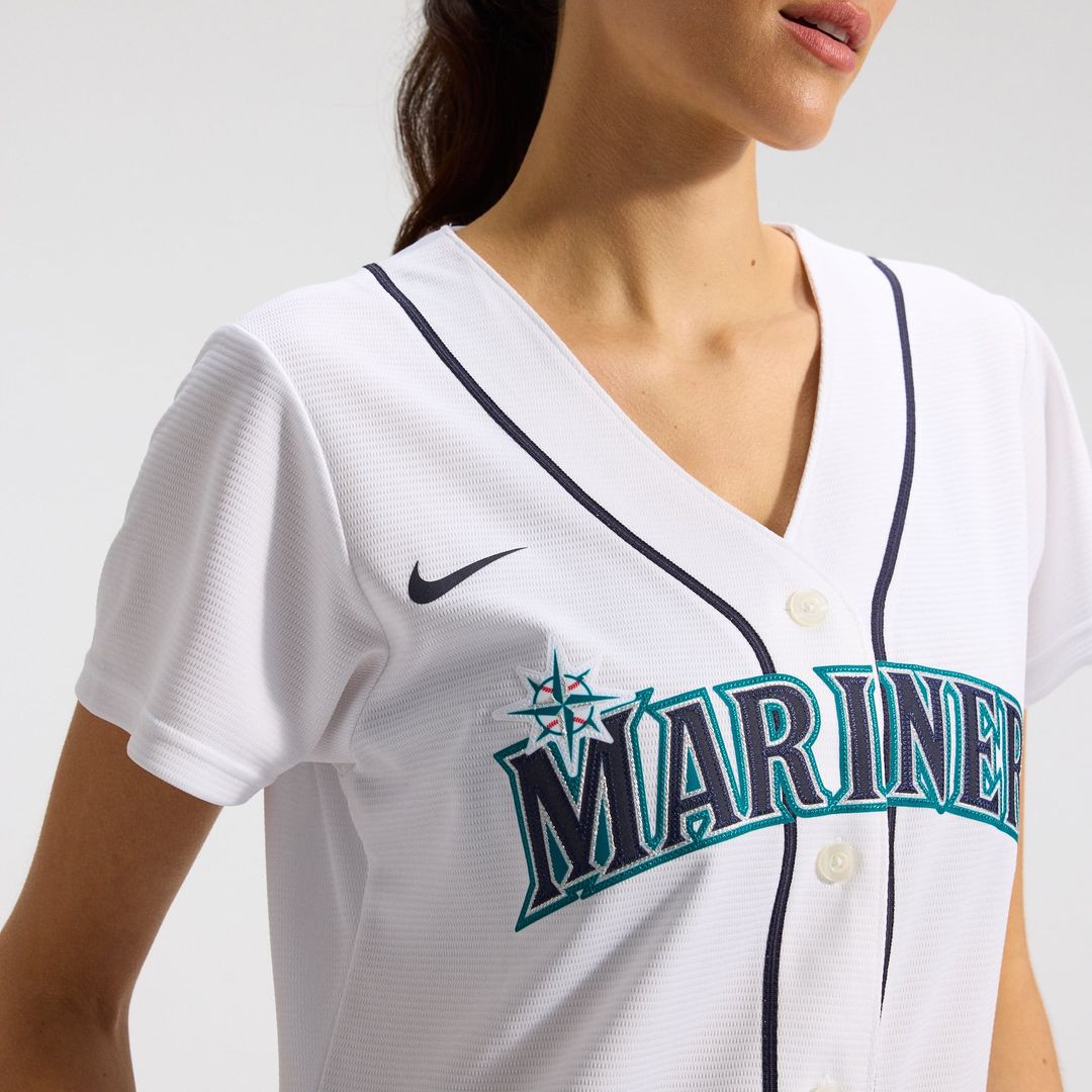 Seattle Mariners Cal Raleigh Women's Home Replica Jersey | White