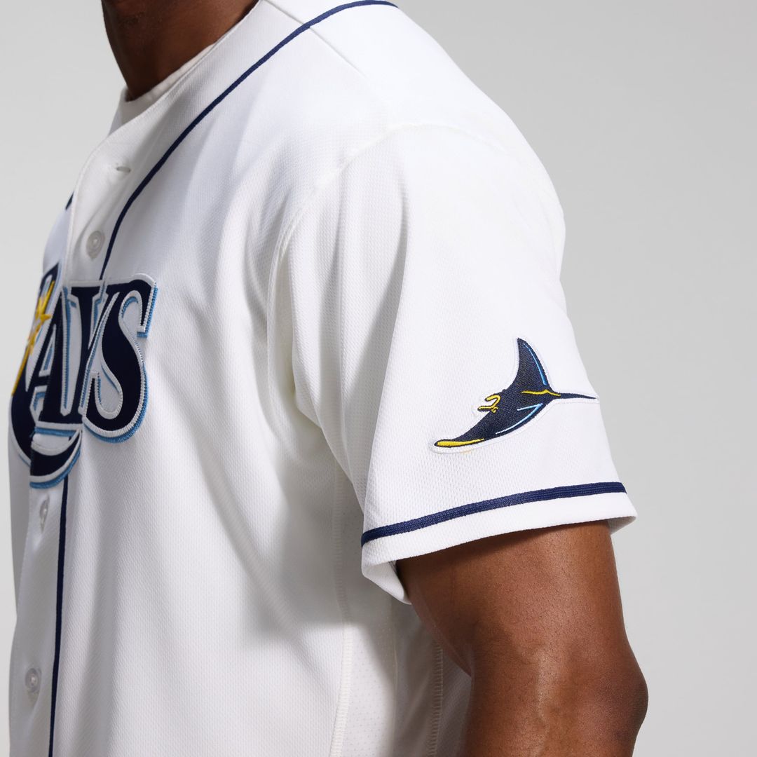 Tampa Bay Rays Home Authentic Jersey | White