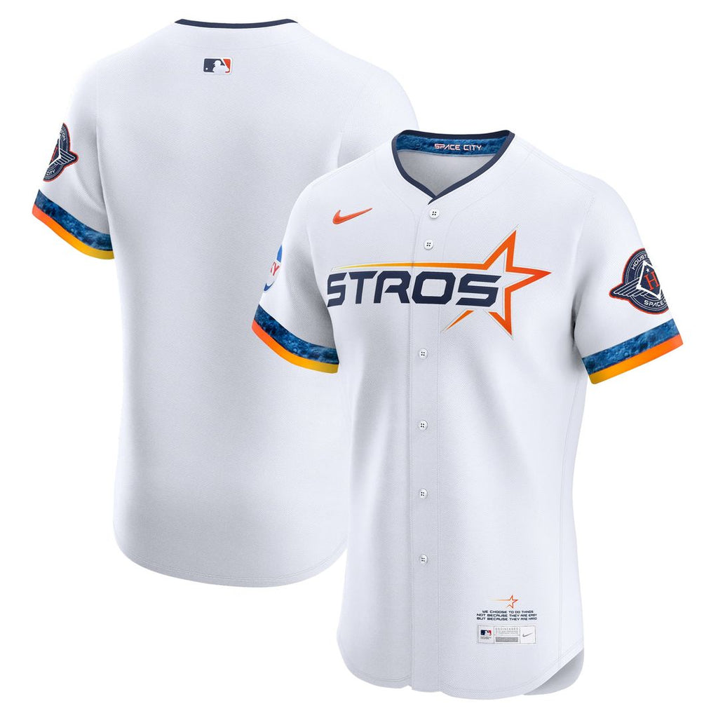 Houston Astros 2025 City Connect Elite Jersey | White