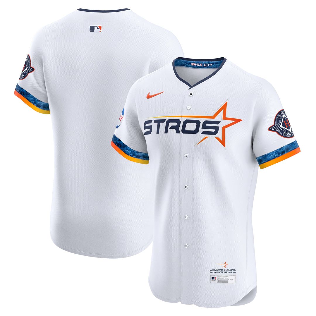 Houston Astros 2025 City Connect Elite Jersey | White