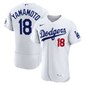 Los Angeles Dodgers Yoshinobu Yamamoto Home Authentic Jersey | White