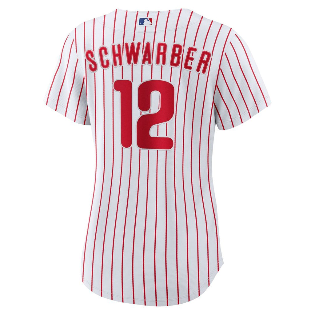 Philadelphia Phillies Kyle Schwarber Women's Home Replica Jersey | White