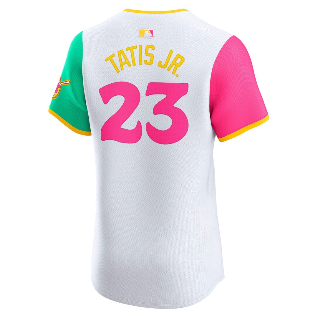 San Diego Padres Fernando Tatis Jr. City Connect Elite Jersey | White