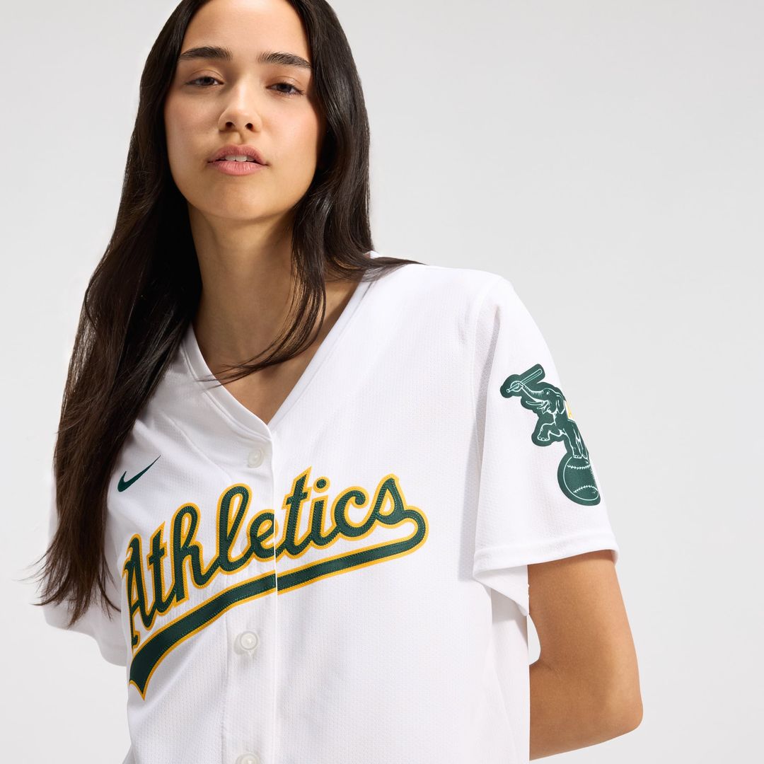 Athletics Women's Home Limited Jersey | White