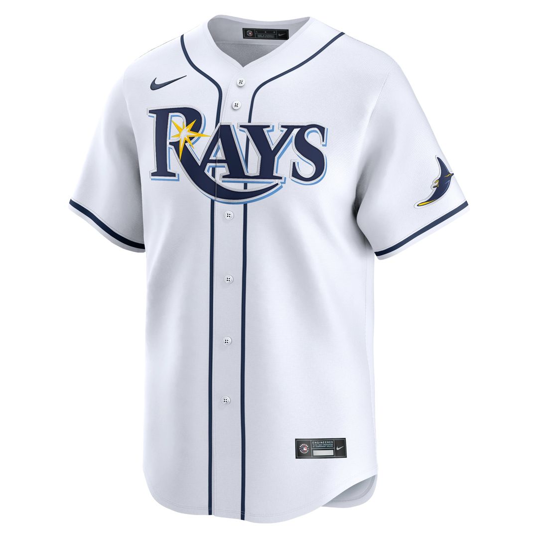 Tampa Bay Rays Brandon Lowe Home Limited Jersey | White