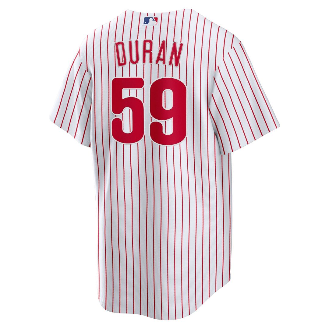 Philadelphia Phillies Jhoan Duran Home Replica Jersey | White