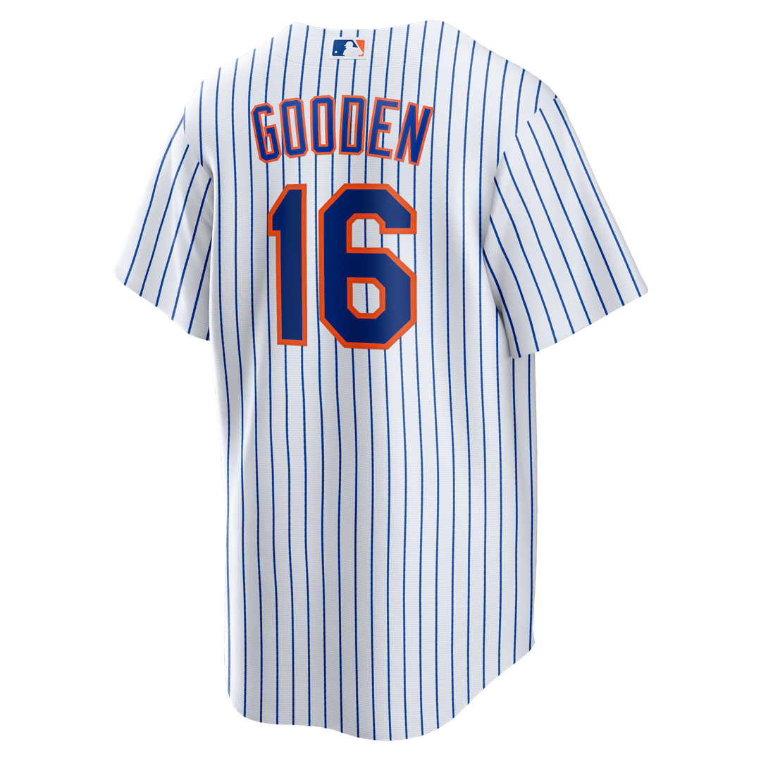 New York Mets Dwight Gooden Home Retired Replica Jersey | White