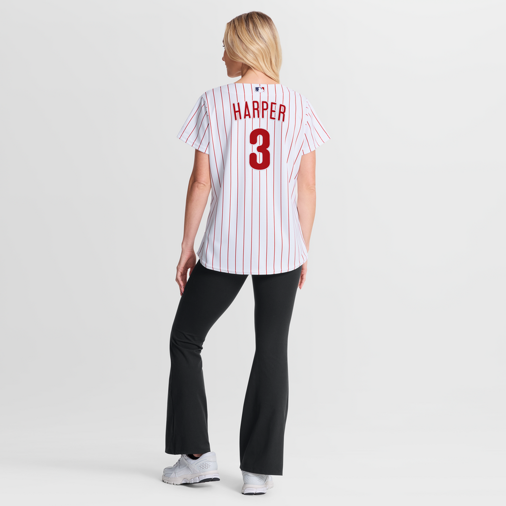 Philadelphia Phillies Bryce Harper Women's Home Replica Jersey | White