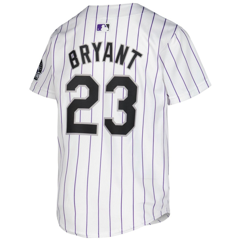 Colorado Rockies Kris Bryant Youth Alternate Limited Jersey | Purple