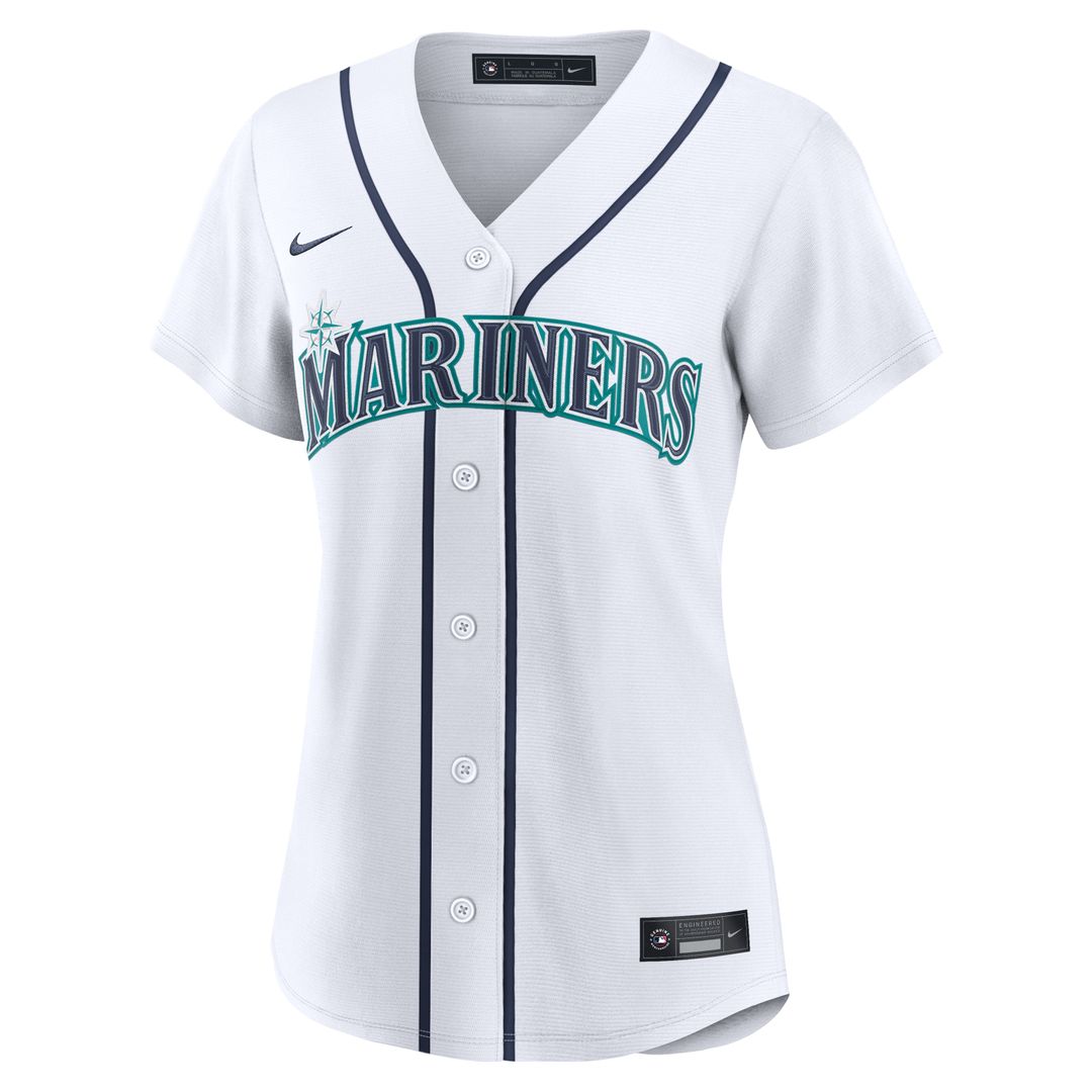 Seattle Mariners Luke Raley Women's Home Replica Jersey | White