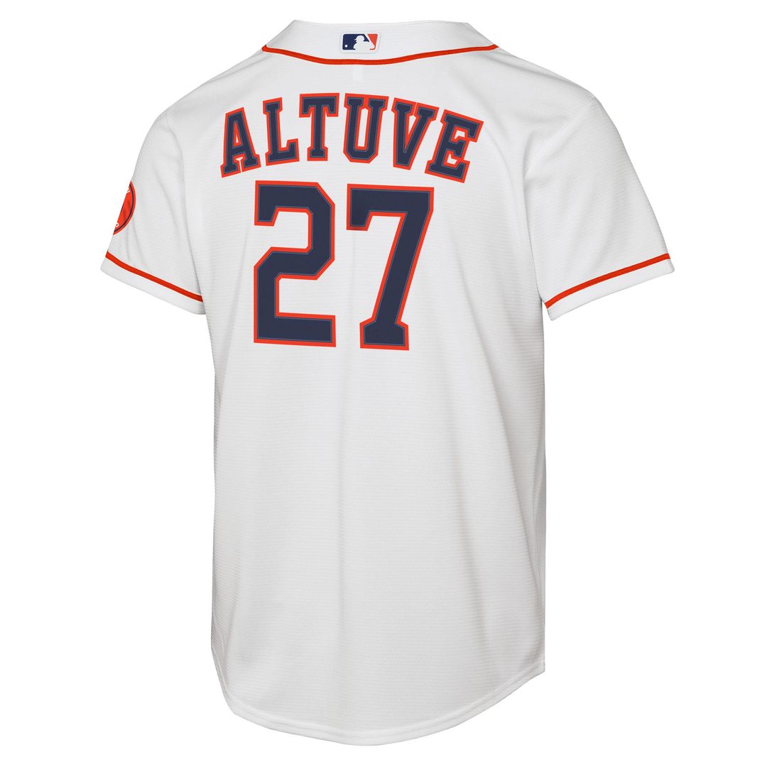 Houston Astros Jose Altuve Youth Home Stadium Jersey | White