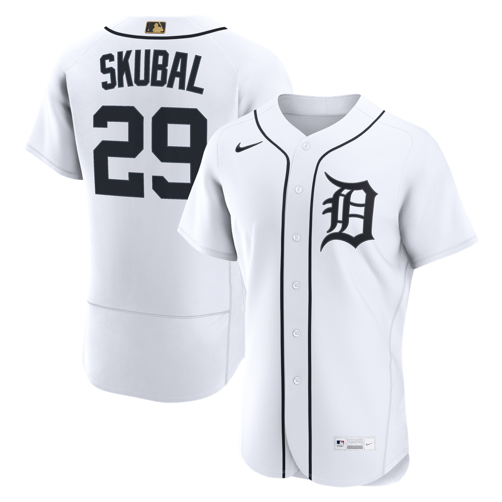 Detroit Tigers Tarik Skubal MLB Awards Authentic Jersey | White