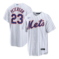 New York Mets David Peterson Home Replica Jersey | White