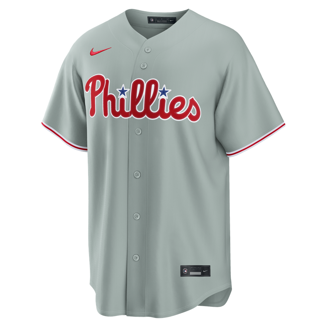 Philadelphia Phillies Bryce Harper Road Replica Jersey | Gray