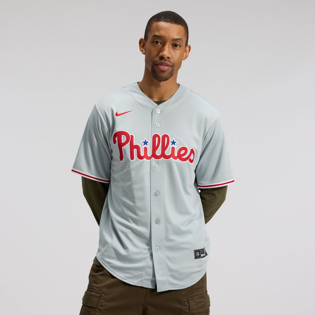 Philadelphia Phillies Bryce Harper Road Replica Jersey | Gray