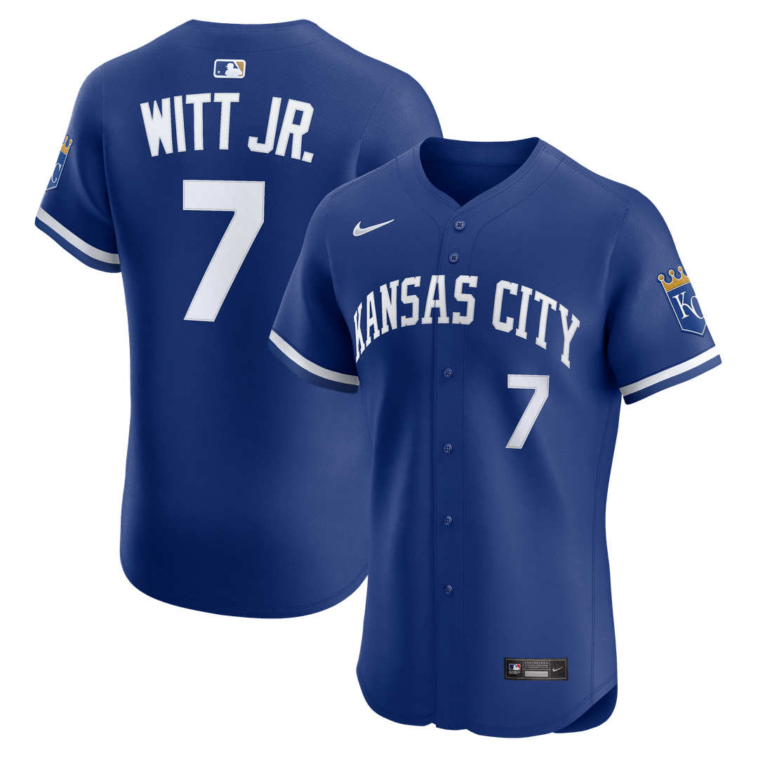 Kansas City Royals Bobby Witt Jr. Alternate 2 Elite Jersey | Royal