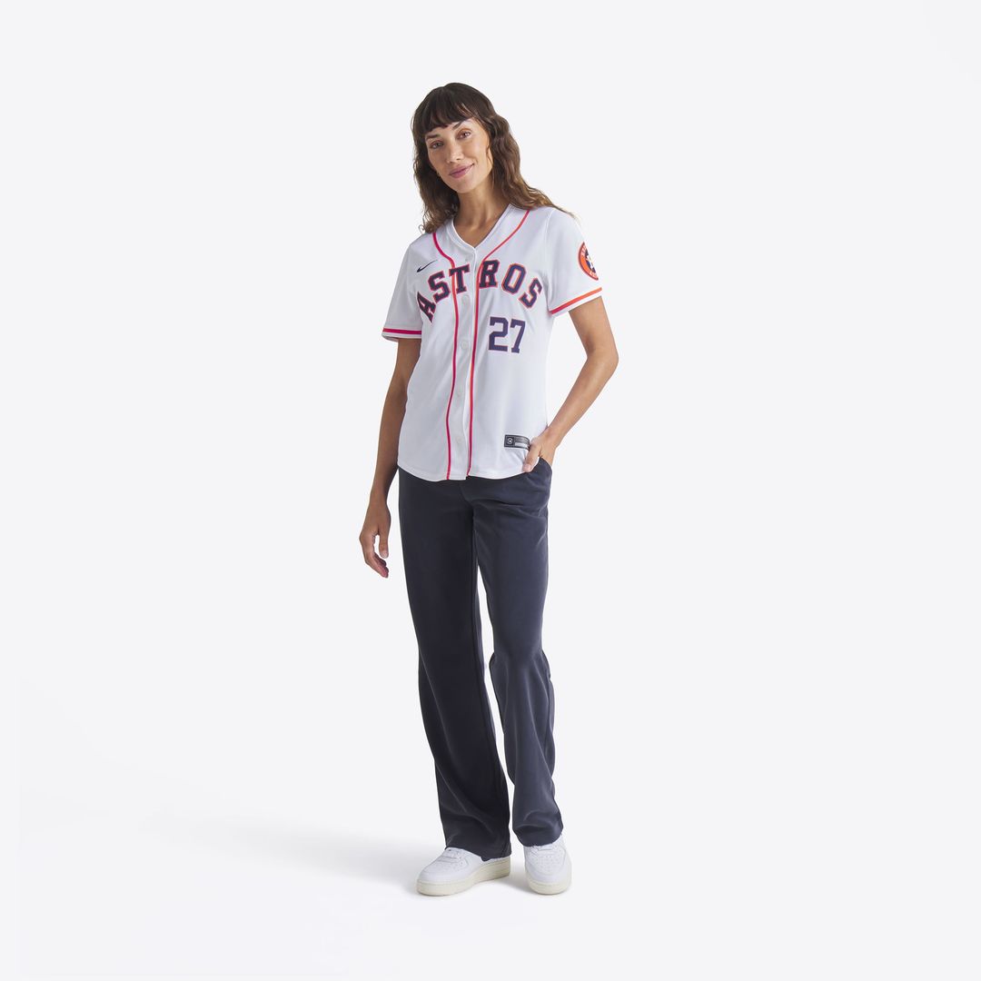 Houston Astros Jose Altuve Women's Home Limited Jersey | White