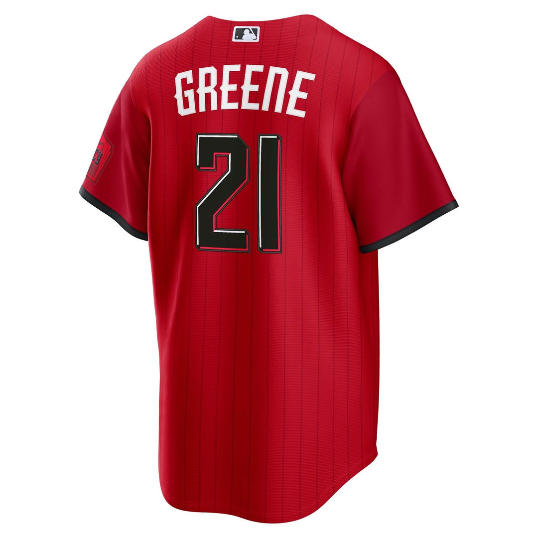 Cincinnati Reds Hunter Greene 2026 City Connect Stadium Jersey | Red