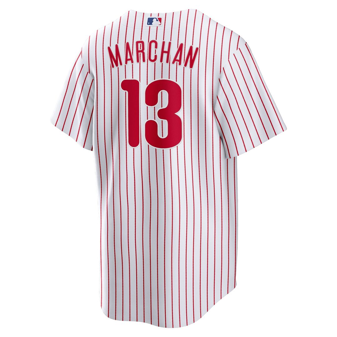Philadelphia Phillies Rafael Marchán Home Replica Jersey | White