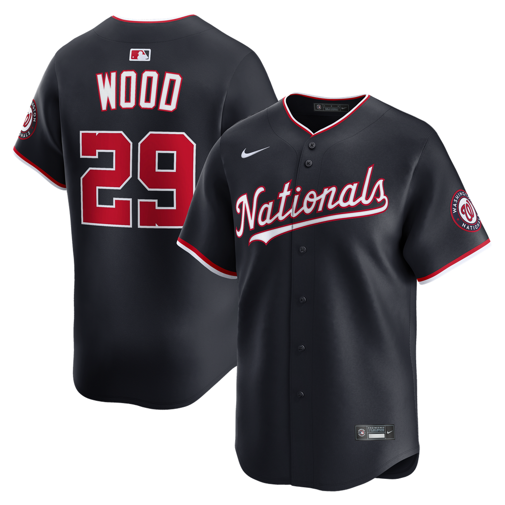 Washington Nationals James Wood Alternate Limited Jersey | Navy