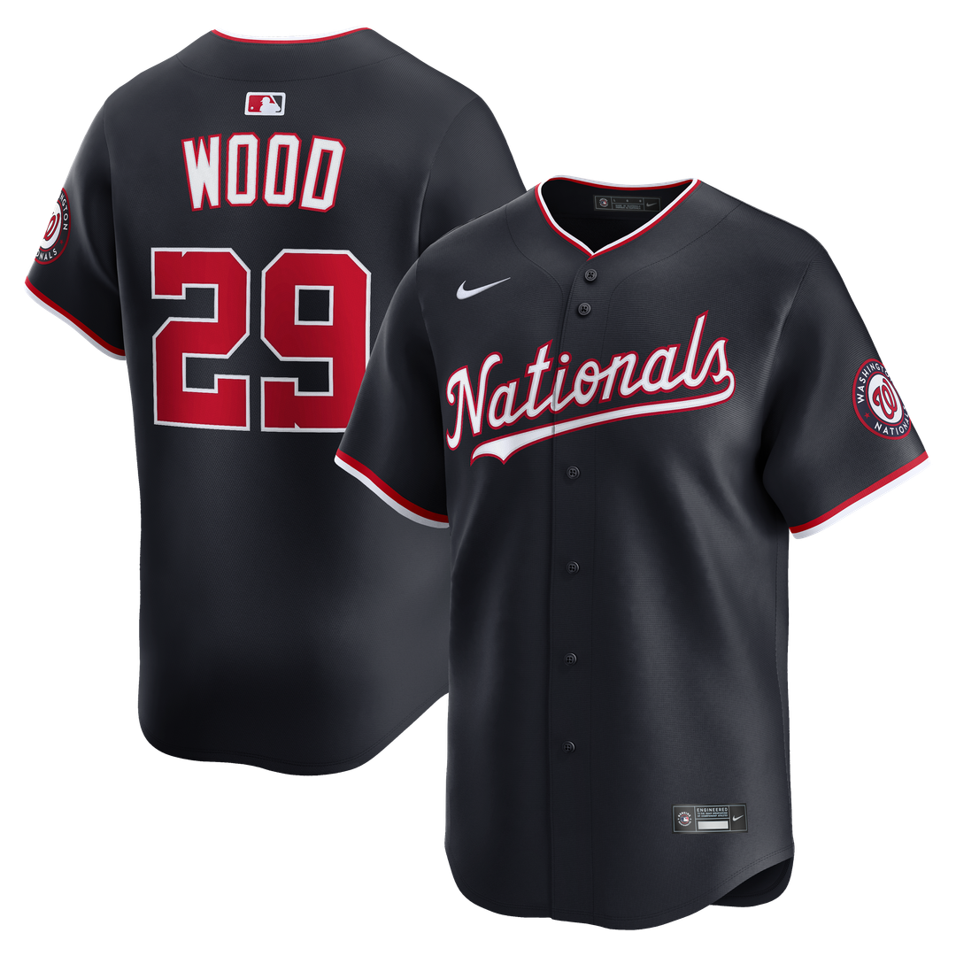 Washington Nationals James Wood Alternate Limited Jersey | Navy