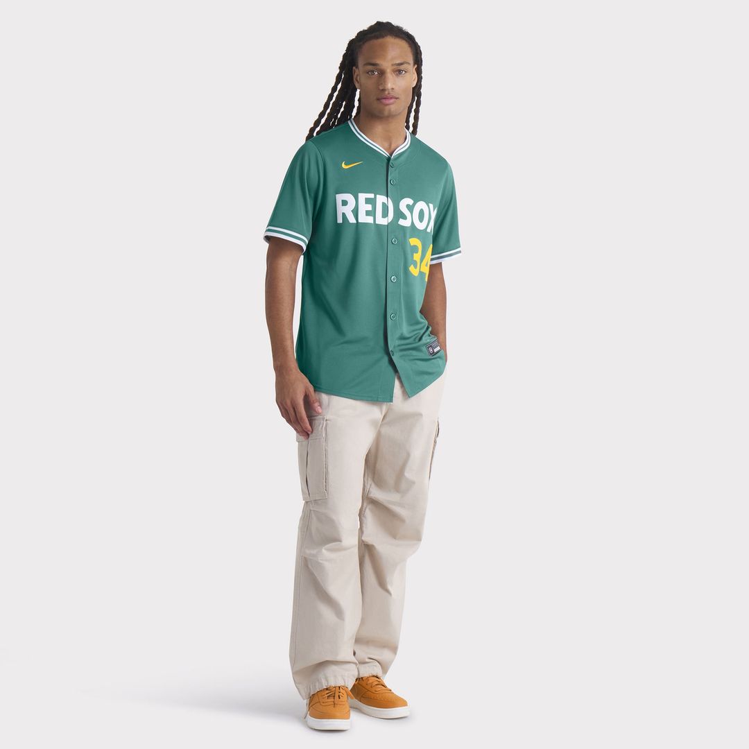 Boston Red Sox David Ortiz 2025 City Connect Limited Retired Player Jersey | Green