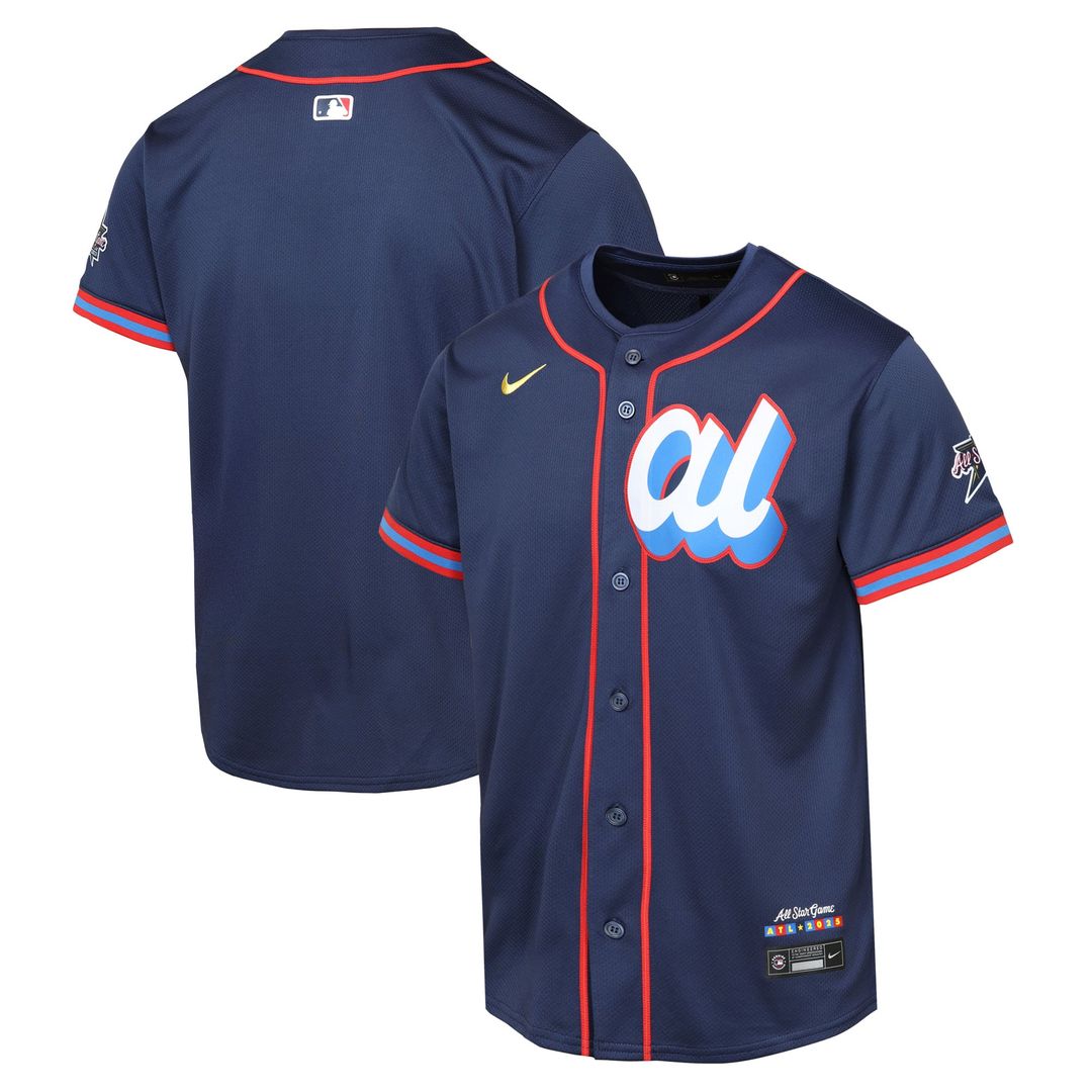 American League Youth 2025 All - Star Edition Limited Jersey | Navy