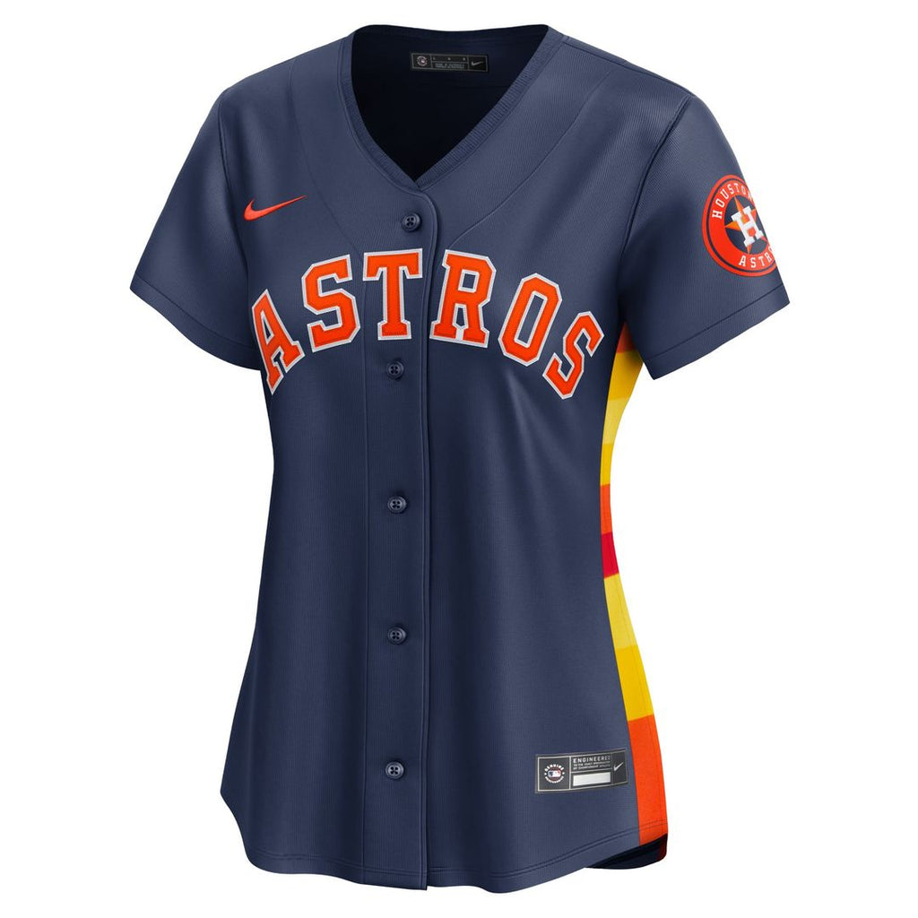 Houston Astros Jose Altuve Women's Alternate Limited Jersey | Navy